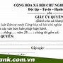 Phiếu Kiểm Tra Sử Dụng Vốn Vay