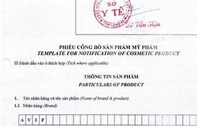 Tra Cứu Công Bố Mỹ Phẩm Nhập Khẩu